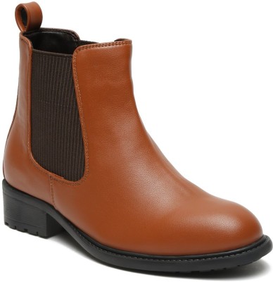 Bruno Manetti AVI-322-N-Tan Boots For Women(Tan)
