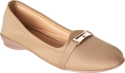 Elite JH-800E Loafers For Women(Gold)