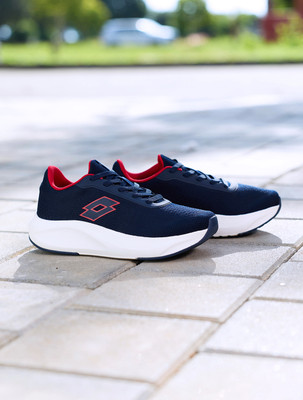 LOTTO Xwift Knit Running Shoes For Men(Navy , 6)
