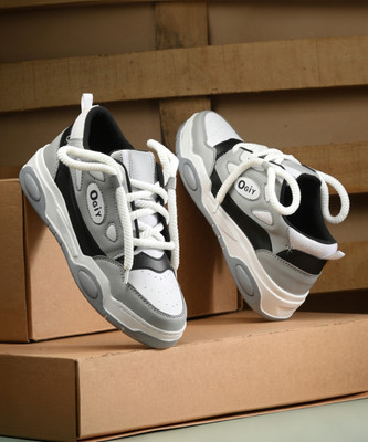 Aeonik OGIY RETRO SHOES HIGH PREMIUM QUALITY Sneakers For Men(Grey , 6)