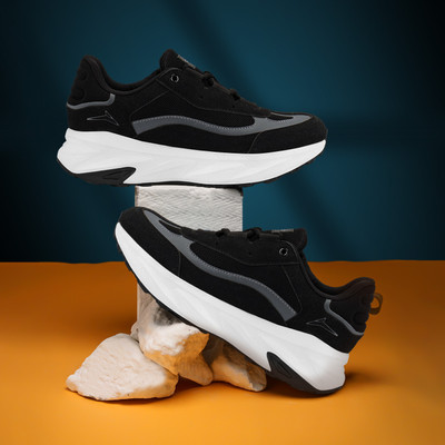 JQR HUNGARY Running Shoes For Men(Black , 8)