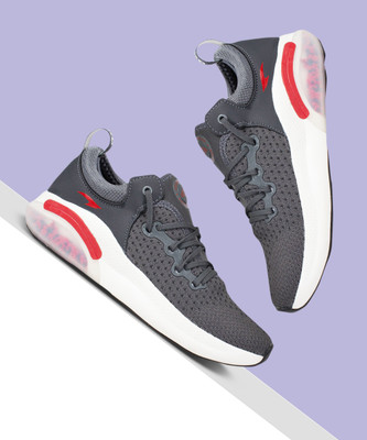 asian Sole for Extra Jump I Memory Foam Insole Running Shoes For Men(Grey , 10)