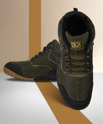 WOODLAND Casuals For Men(Green , 8)