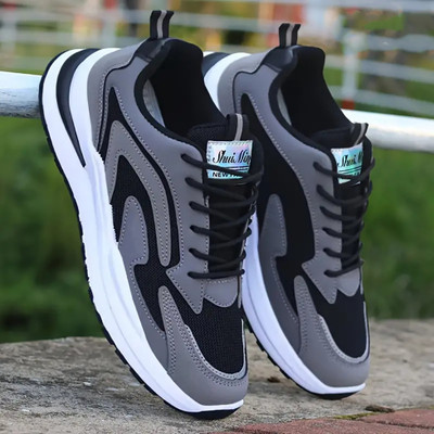 lejano Sneakers For Men(Black, White, Grey , 9)