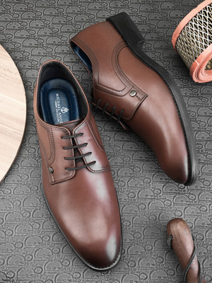Michael Angelo Lace Up For Men(Tan , 9)