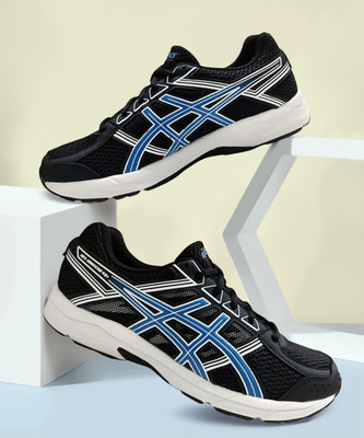 Asics GEL-CONTEND 4B+ Running Shoes For Men(Black , 10)