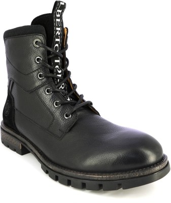 ALBERTO TORRESI Boots For Men(Black , 6)