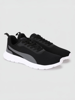 PUMA Plush Comfort Running Shoes For Men(Black , 11)