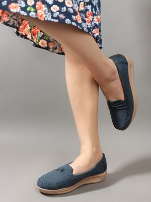 KILLER Loafers For Women(Blue , 6)
