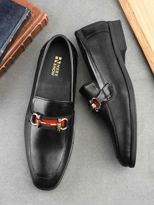 HERE&NOW Party Wear For Men(Black , 6)