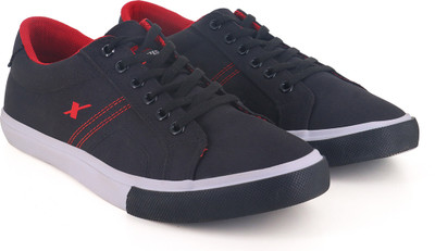 Sparx SM 671 | Stylish, Comfortable | Sneakers For Men(Black, Red , 6)