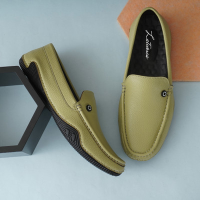 LATWOSCA Latwosca Casual Driving Shoes For Men(Green , 7)