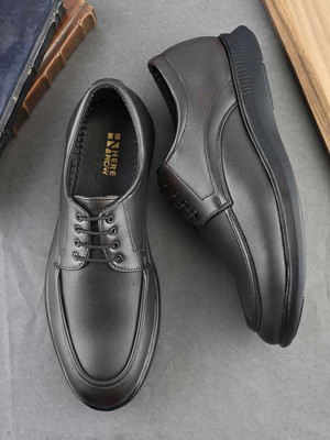 HERE&NOW Black Oford formal derbies Party Wear For Men(Black , 10)