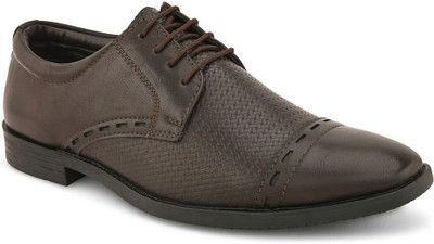 INVICTUS Derby For Men(Brown, Black , 10)