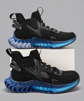 ATOM SpeedRider Sneakers For Men(Black, Blue , 7)