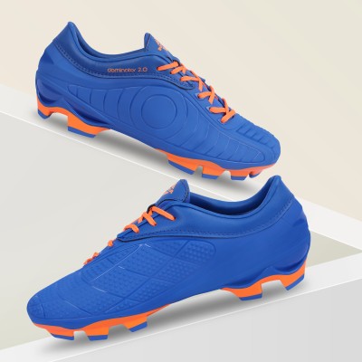 NIVIA Dominator 2.0 Football Shoes For Men (Blue) Football Shoes For Men(Blue, Orange)