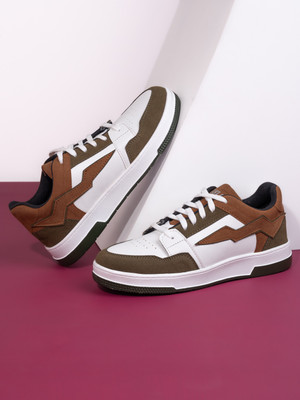 SNEAKLAB Lightweight Comfort Extra Soft Summer Trendy Premium Stylish Party Sneakers For Men(Olive , 7)