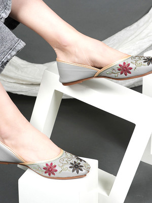 ANOUK Women-Bellies Bellies For Women(Grey , 5)