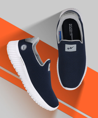 CAMPUS OXYFIT (N) Men's Casual Shoes | Memory Foam & PilloFoam Comfort | Slip-On Walking Shoes For Men(Blue , 7)