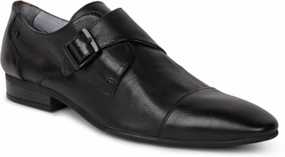 GABICCI Jim Clark-G Black Formal Shoes Leather Outdoors For Men(Black , 10)