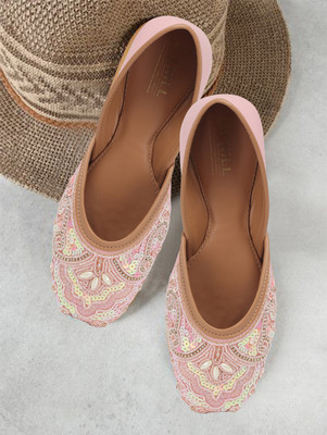 Denill Bellies For Women(Pink , 5)