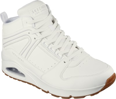 Skechers Skechers UNO - KEEP CLOSE Casual Lace Up Shoe for Mens, White- 232547-WHT Sneakers For Men(White , 6)