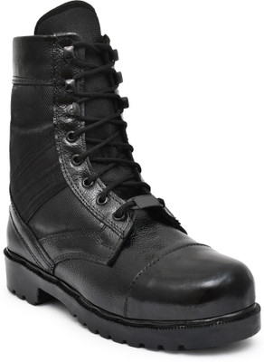 BRONIKA Boots For Men(Black , 7)