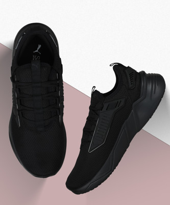 PUMA Running Shoes For Men(Black , 11)