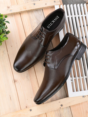 INVICTUS Formal Derby For Men(Brown , 7)