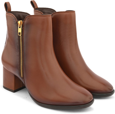 Roadster Boots For Women(Tan , 3)