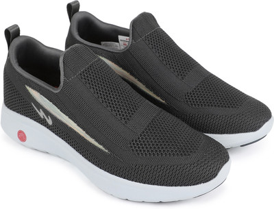 CAMPUS DRAFT Men's Casual Shoes | Molded Insole with Anti-Skid Sole Design | Slip-On Casuals For Men(Grey , 7)