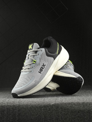 HRX by Hrithik Roshan DIE CUT HYPERFUSE Running Shoes For Men(Grey , 6)