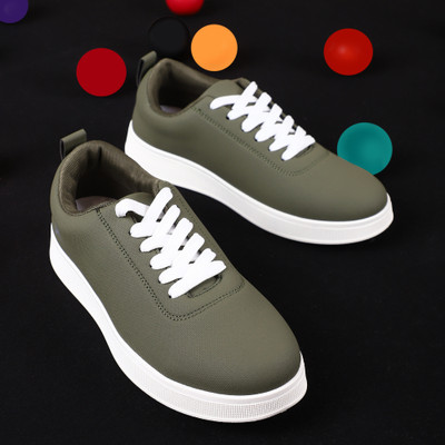 GOLDSTAR Sneakers For Men(Olive , 8)