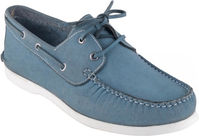 TZARO Boat Shoes For Men(Blue , 10)