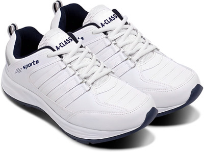 A-CLASS EVA Lite Stylish Sports Running Shoes Running Shoes For Men(White , 9)