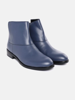 Roadster Boots For Women(Blue , 6)