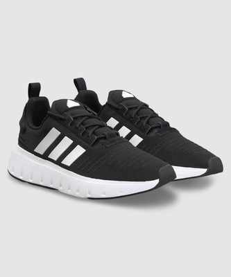 ADIDAS SWIFT RUN 23 Running Shoes For Men(Black , 10)