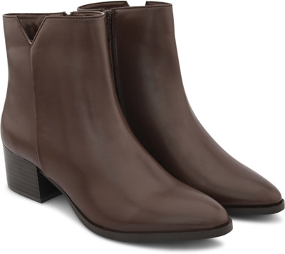 Roadster Boots For Women(Brown , 3)