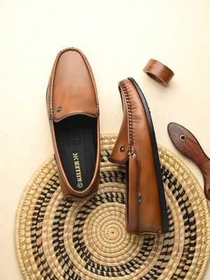 KILLER Loafers For Men(Tan , 10)
