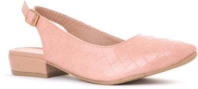 Khadim's Cleo Pink Flat Sandal Casuals For Women(Pink)