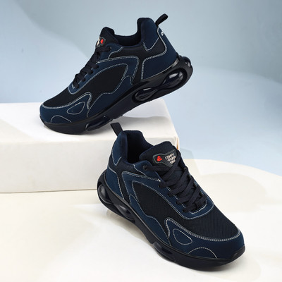 DUKE Walking Shoes For Men(Navy , 9)