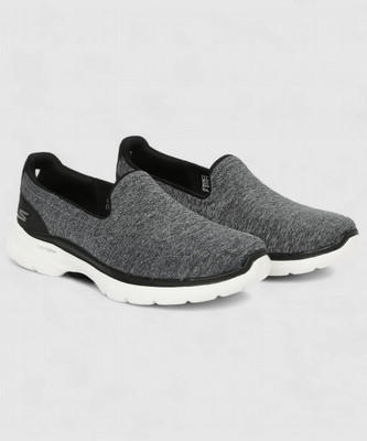 Skechers Go Walk 6 - Grand Horizon Pull On Sneakers For Women(Black , 3)