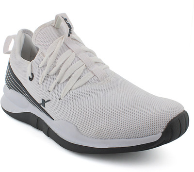 Sparx SM 614 Running Shoes For Men(White, Grey , 9)
