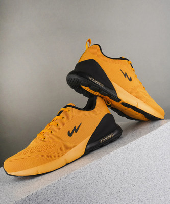 CAMPUS NORTH Walking Shoes For Men(Yellow , 6)