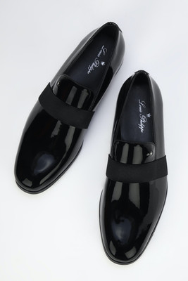 LOUIS PHILIPPE Slip On For Men(Black , 11)