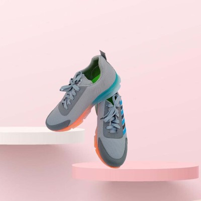 InifityEnterprises Men’s Sports Shoes | Comfortabe Shoes | Running Shoes For Men(Grey)