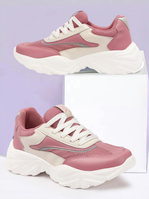HRX by Hrithik Roshan Walking Shoes For Women(Pink , 6)