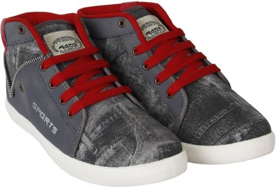 World Wear Footwear Casuals For Men(Grey ,)