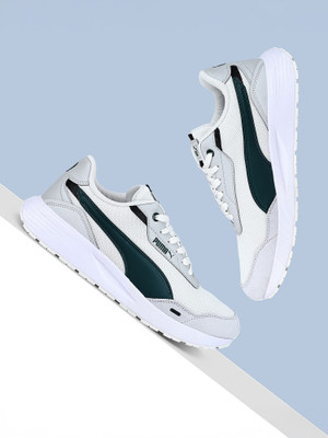 PUMA St Miler Res Sneakers For Men(White, Black , 10)