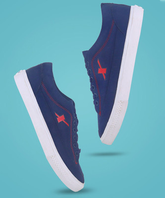 Sparx SM 852 | Stylish, Comfortable | Sneakers For Men(Navy, Red , 6)